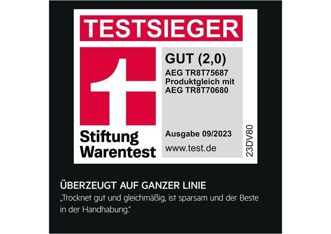 AEG Lavatherm TR8T75687