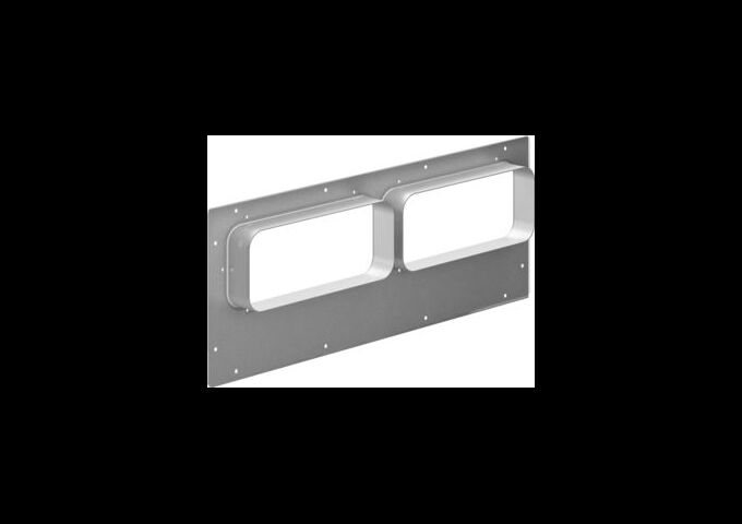 Gaggenau AD 854045 Anschlussstutzen für Flachkanal 2x NW150