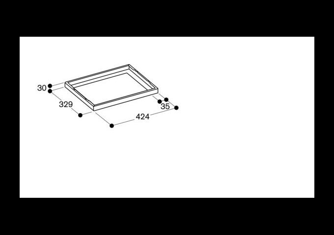 Gaggenau AD 220396 Deckenkranz