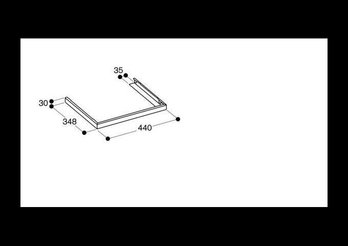 Gaggenau AD 442392 Deckenkranz