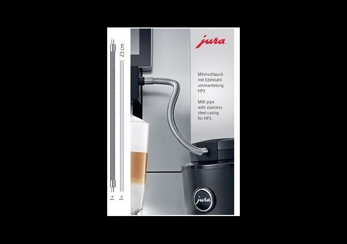 JURA HP3 Milchschlauch mit Edelstahlummantelung